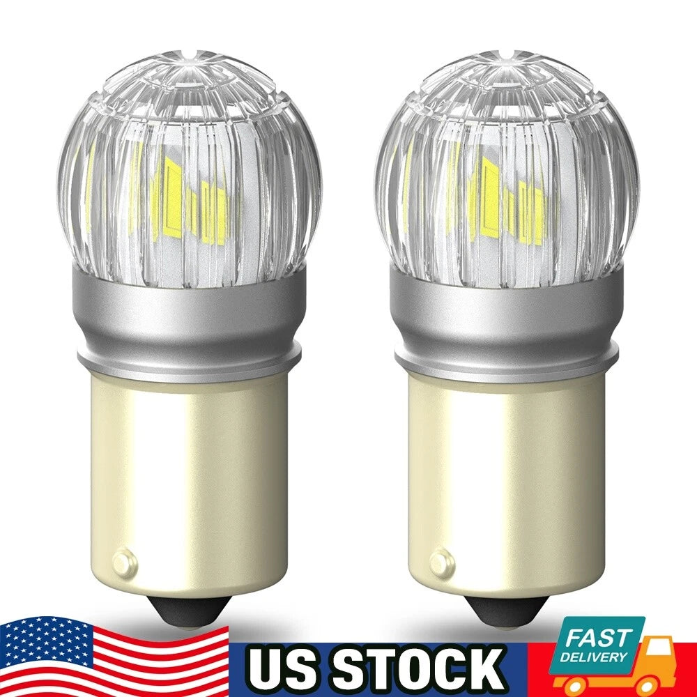 2X LED Interior Light Bulbs for RV Camper Trailer (6000K White)