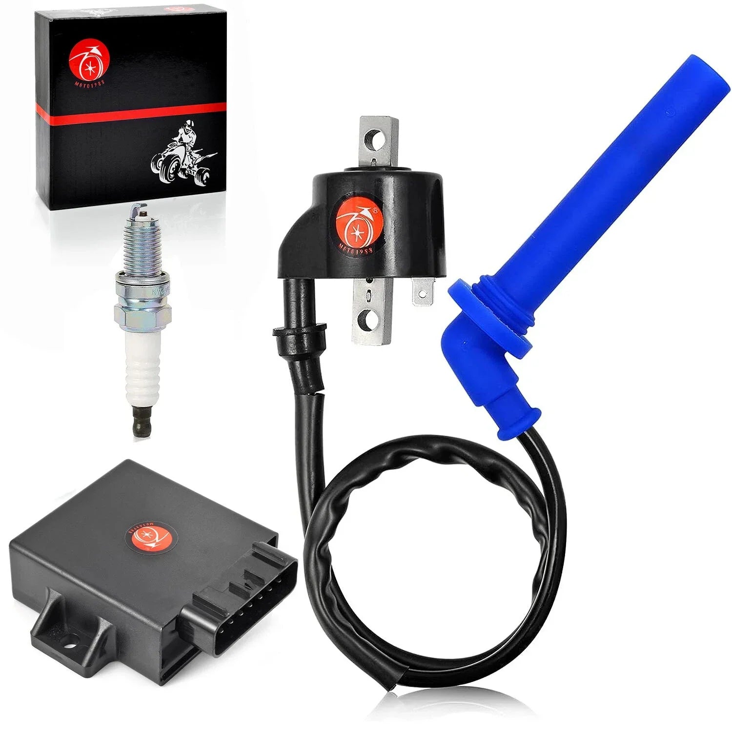 Ignition Coil Spark Plug CDI Box for Polaris Predator 500 (2005-2007)