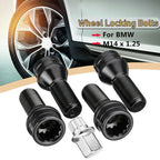 Wheel Locking Bolts LUG NUTS Stainless Steel 1 x Key