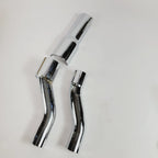Muffler Adapter Kit for Harley Trike (2017–2024) - Chrome 1802-0387