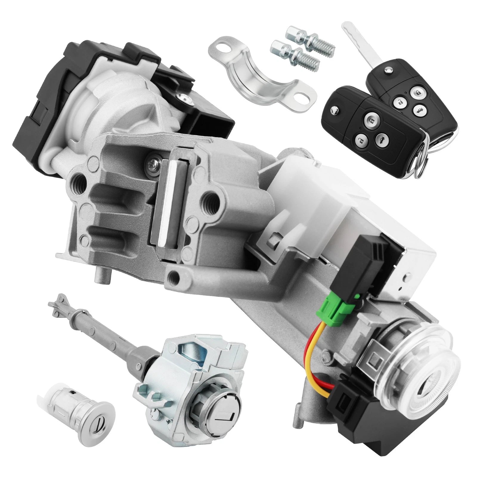 Ignition Switch Lock Cylinder with Remote Keys for Honda Civic (2012–2014)