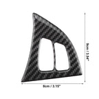 Steering Wheel Cover Trim for BMW X5 E70 Carbon Fiber Pattern Black