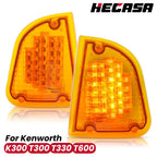 LED Turn Signal Lights for Kenworth K300 T300 T330 T600A (1986–2008)