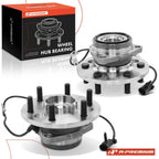 2X Front Wheel Bearing & Hub for Chevy Tahoe GMC Yukon (1995–2000) 4WD