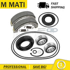 Rear Brake Drum Bearing Seal Shoes Kit for Honda Foreman 400 450 (2000–2009)