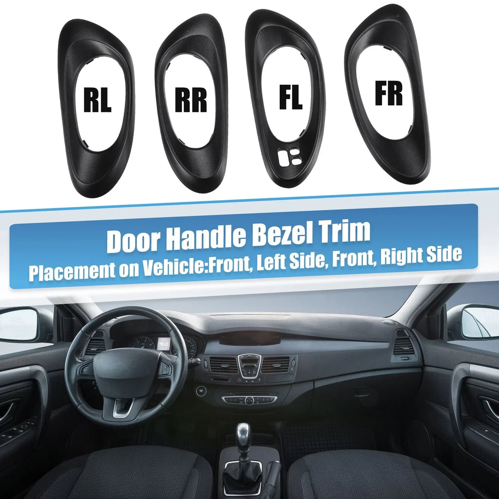 Interior Left Right Side Handle Covers for Chevy Trailblazer (2002-2009)