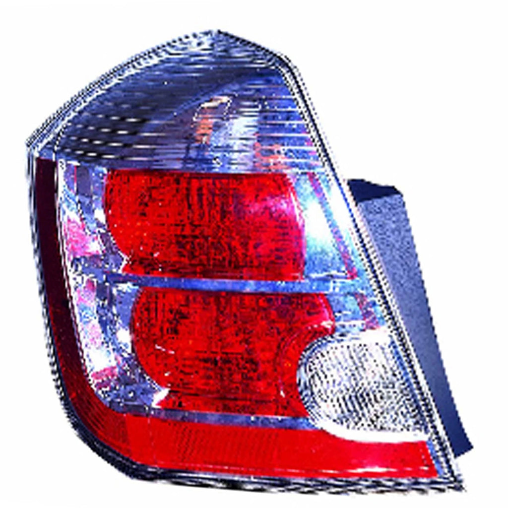 Tail Light Assembly Driver Side Replacement for Nissan Sentra (2007–2009)