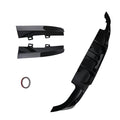 Rear Diffuser Lip for BMW 3 Series G20 (2019–2022) Carbon Fiber Style