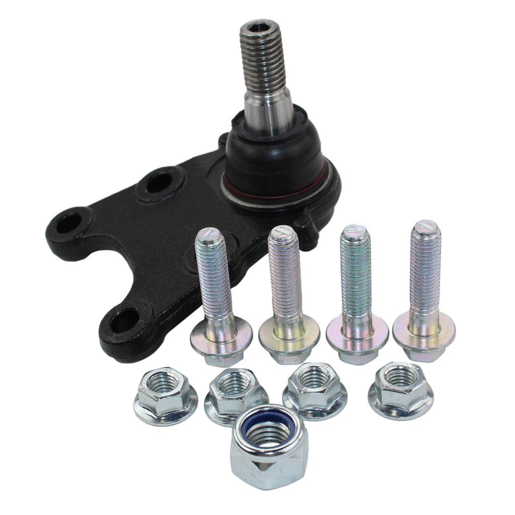 Set of 4 Front Outer Tie Rod Ends & Lower Ball Joints for Chevy GMC