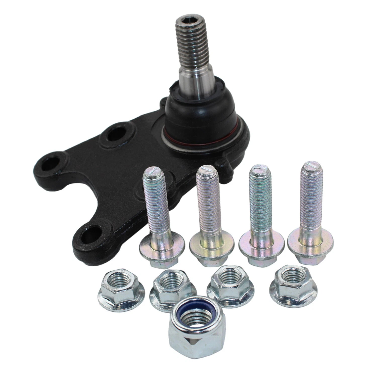 Set of 4 Front Outer Tie Rod Ends & Lower Ball Joints for Chevy GMC