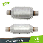 2X Catalytic Converter for Ford Mustang GT (YYYY–YYYY) 2" Inlet/Outlet