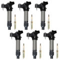 Set of 6 Ignition Coils & 6 Spark Plugs for Buick GMC 3.6 VIN 7 (2010–2016)