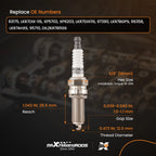 Set of 6 Iridium Spark Plugs for Dodge Journey (2011–2019) V6 3.6L