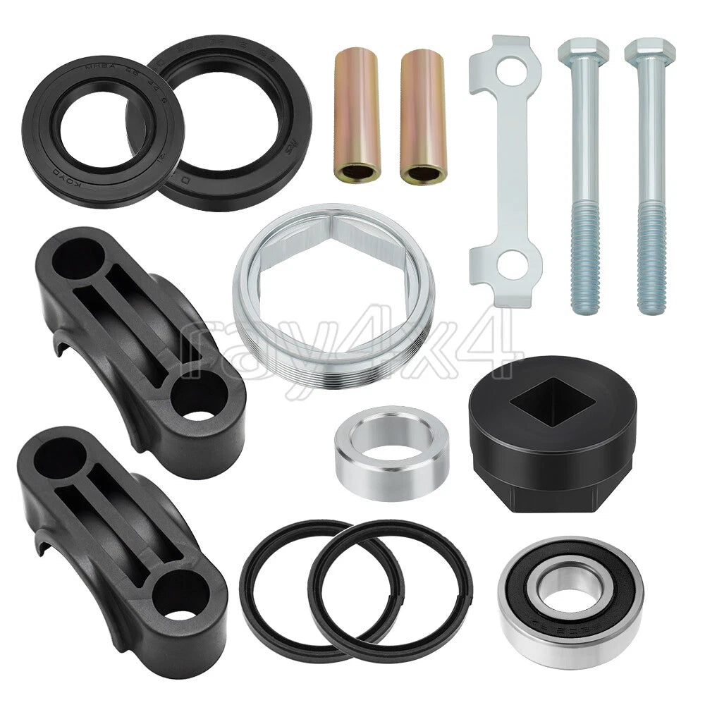 Steering Stem Bushing Bearing Seal Rebuild Kit for Yamaha YFZ450/YFZ450R/YFZ450X (2004–2023)