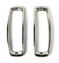 Tail Light Bezels Polished Stainless Steel Set for Ford Bronco (1964–1977)