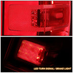 LED Tail Lights Brake Lamps for Chevy Silverado GMC Sierra (2014–2019)