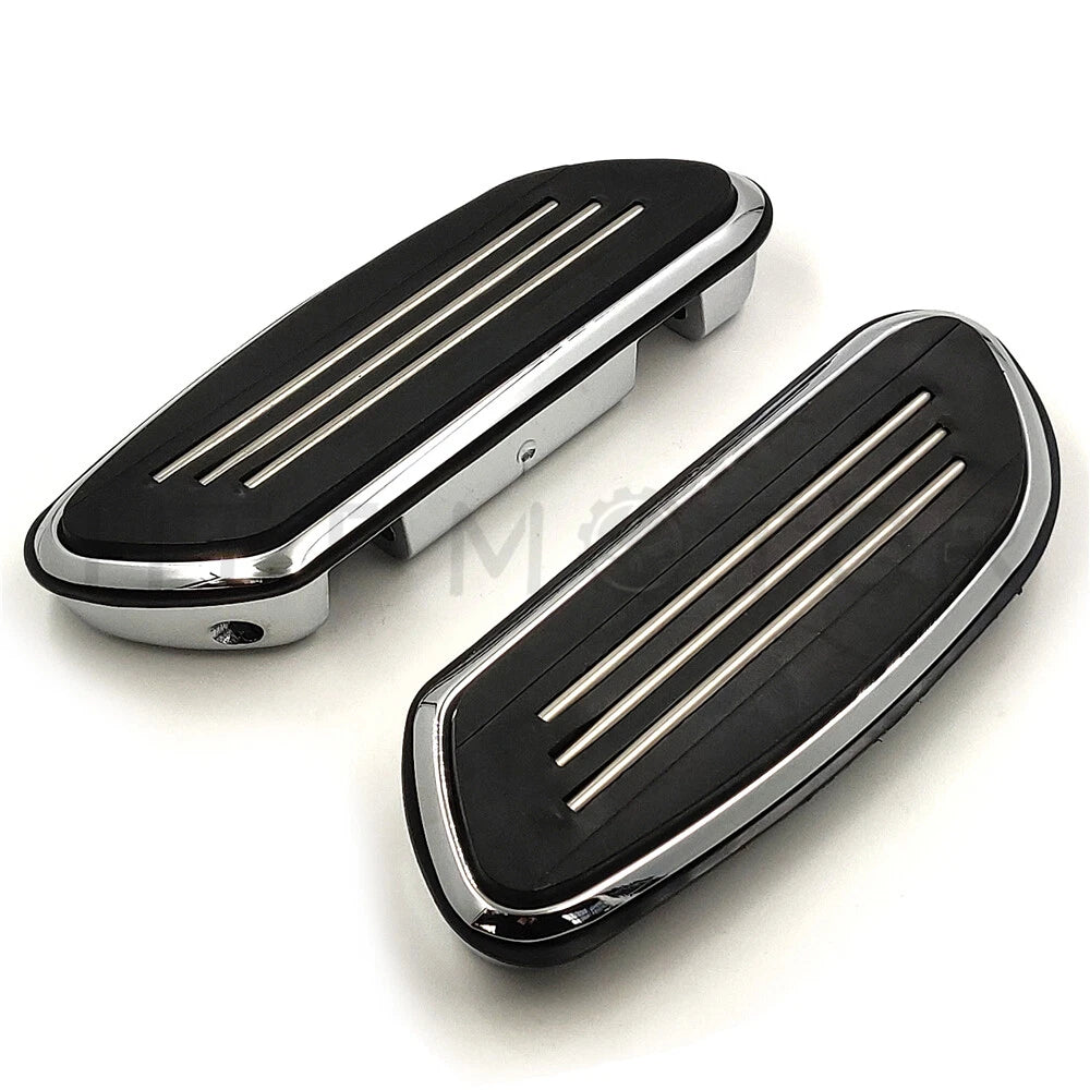 Passenger Footboard Floorboard for Harley Touring (1993–2018) FLHR FLHX Chrome