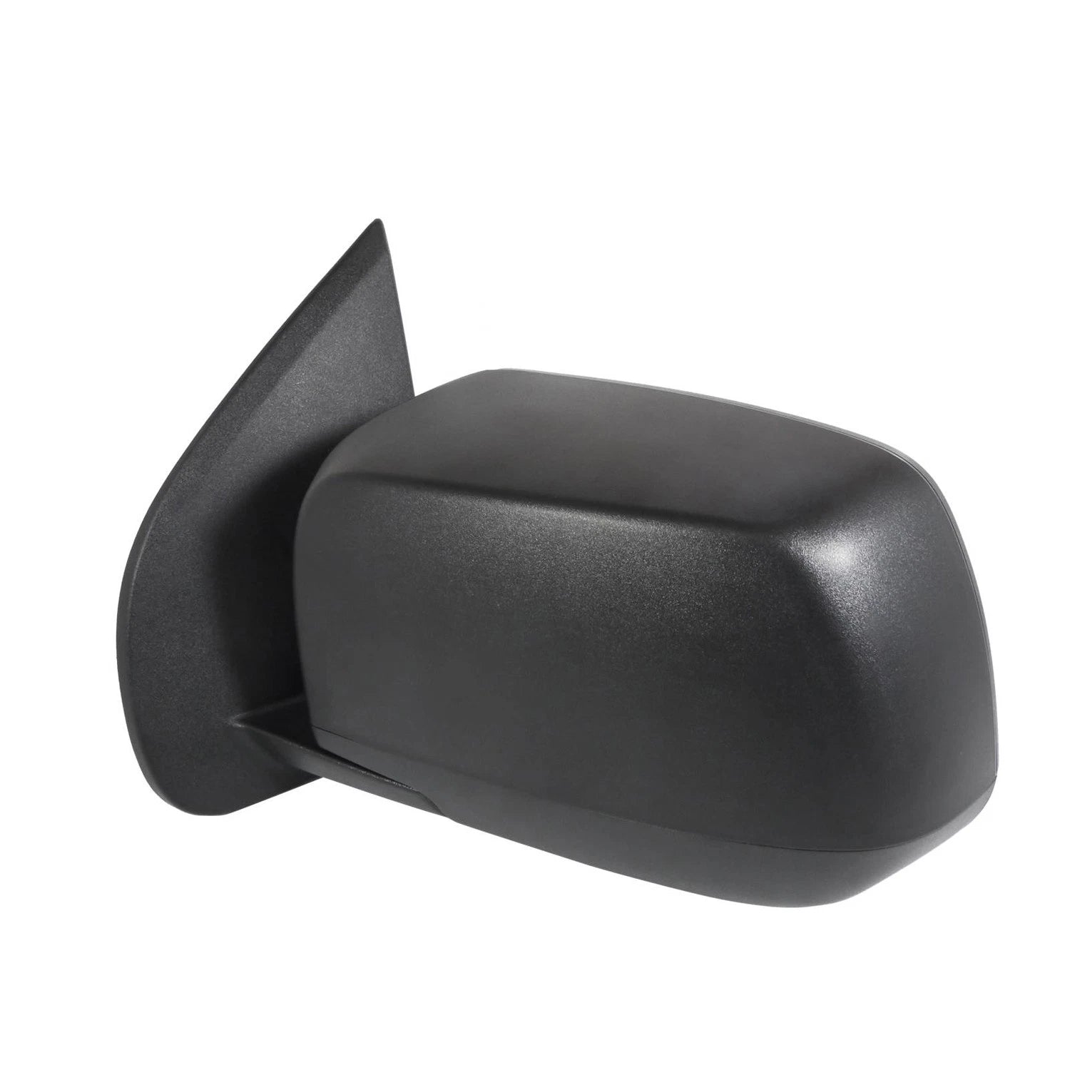 Replacement Textured Driver Side Manual Door Mirror w/o Heated Glass