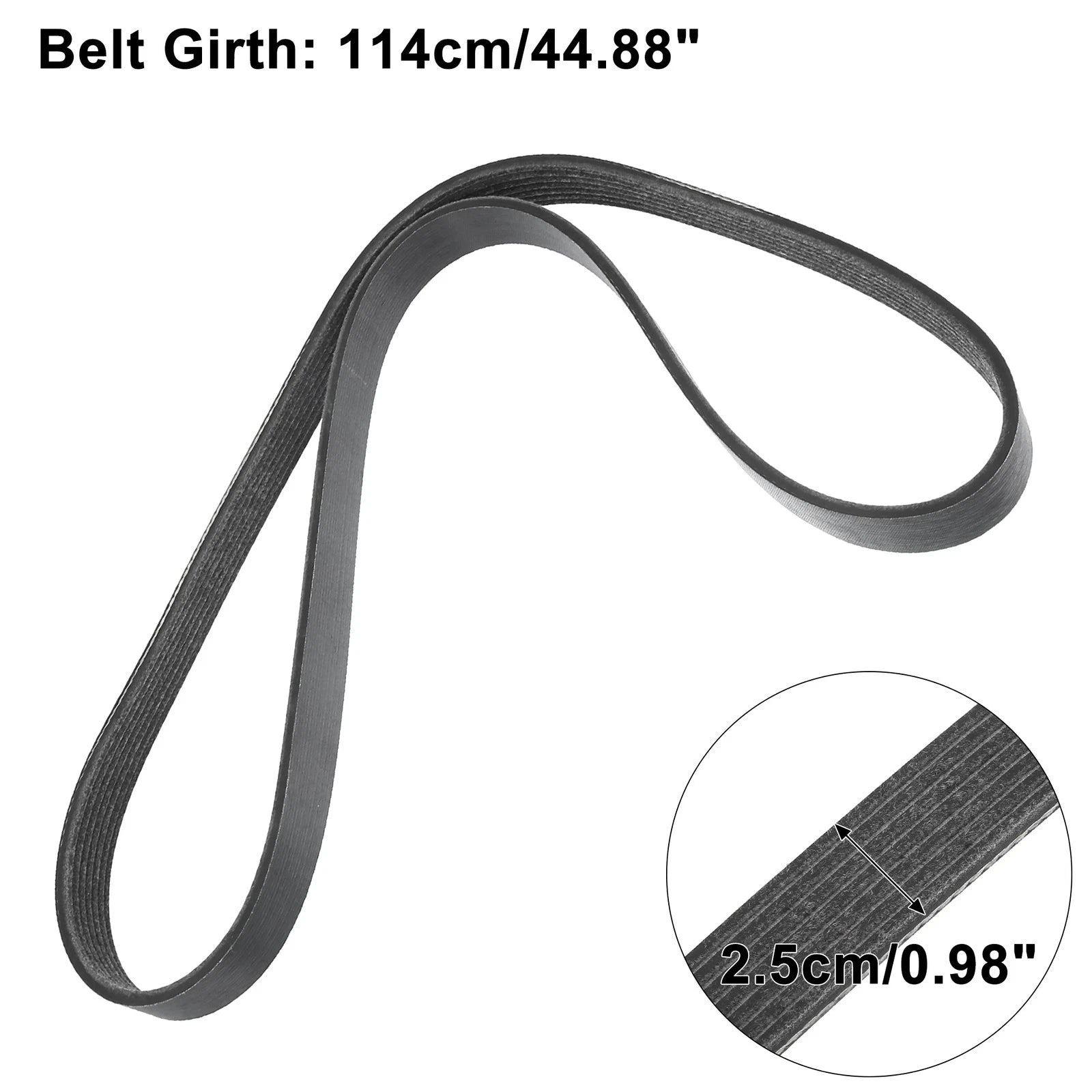 V-Ribbed Serpentine Drive Belt No.117201KT0A for Nissan Versa (2012–2019)