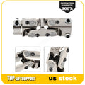 Chrome Double U-Joint Shaft for Universal Steering