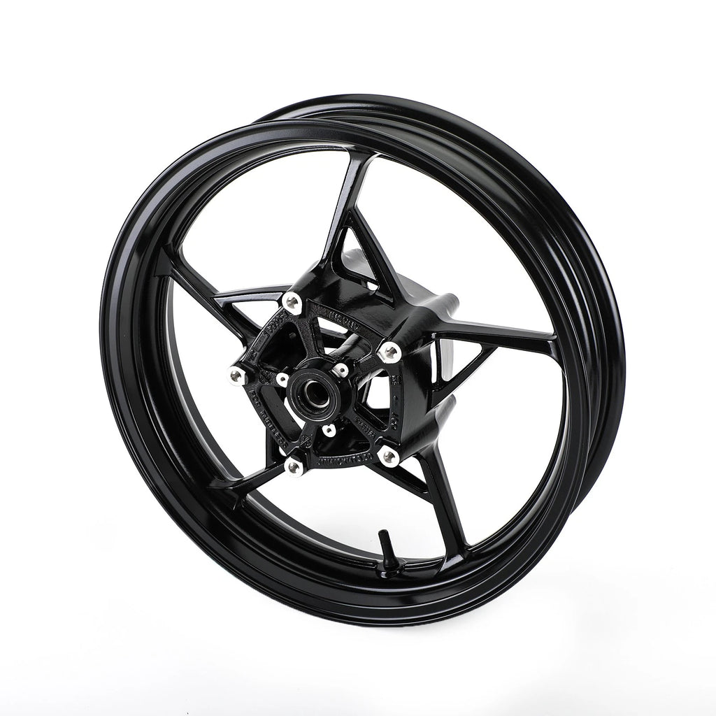Black Front Wheel Rim for Kawasaki EX650 Ninja 650 Z650 Z900 (2017–2020)