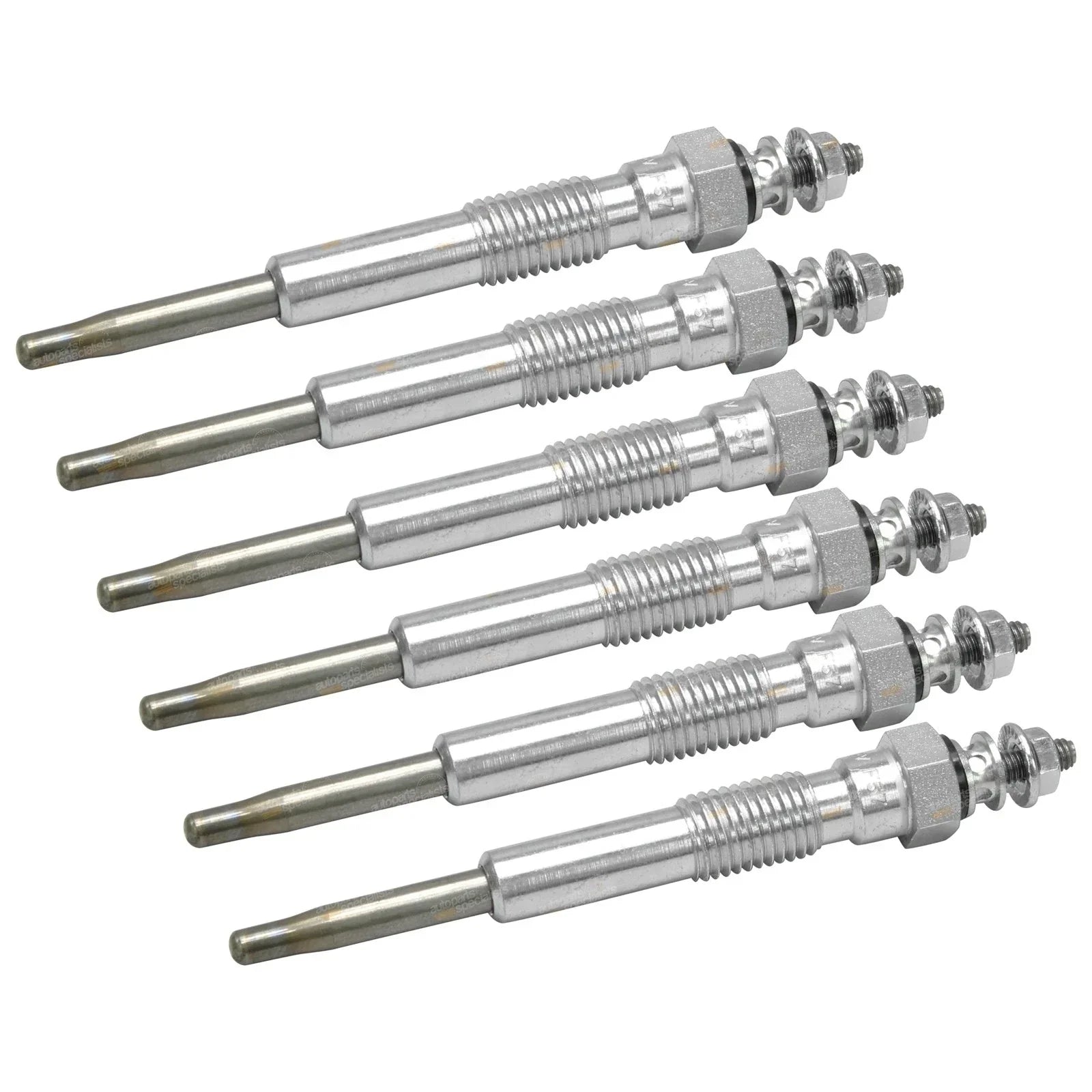 6 Glow Plugs for Landcruiser HDJ80 80 Series 1HD-T 4.2L (1990–1994)