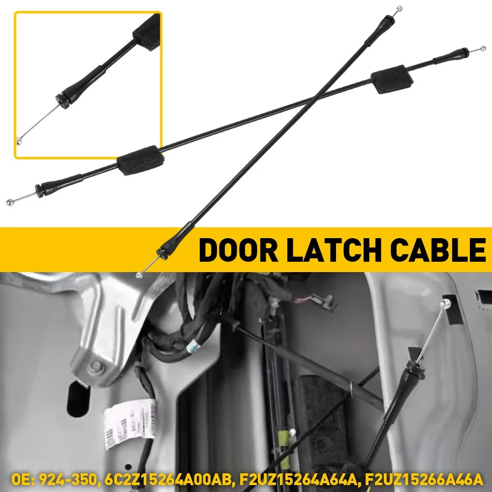 Rear Right Door Latch Cable for Ford E150 E250 E350 E450 (1992–2021)