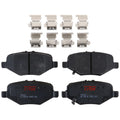 Set of 4 Disc Brake Pads for Ford Explorer (2013–2014)