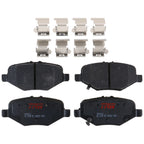 Set of 4 Disc Brake Pads for Ford Explorer (2013–2014)