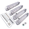 Aluminum Valve Covers with Coil Mounts for Chevy Small Block V8 (2000–2023)