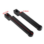 1 Pair of Glossy Black Heel & Toe Gear Shift Levers for Harley Softail (2018–2023)