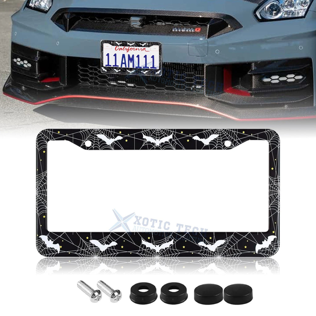 Universal License Plate Frame for Black Bat (Stainless Steel) (2007–2007)