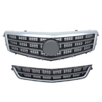Front Upper & Lower Grille Chrome for Cadillac ATS (2013–2014)