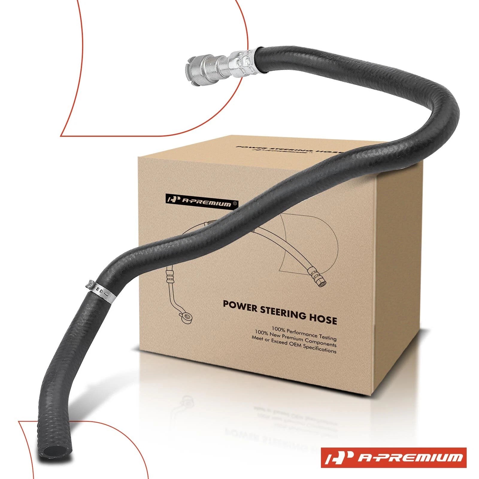 Power Steering Return Line Hose for BMW 128i 325i 328i (2008–2013)