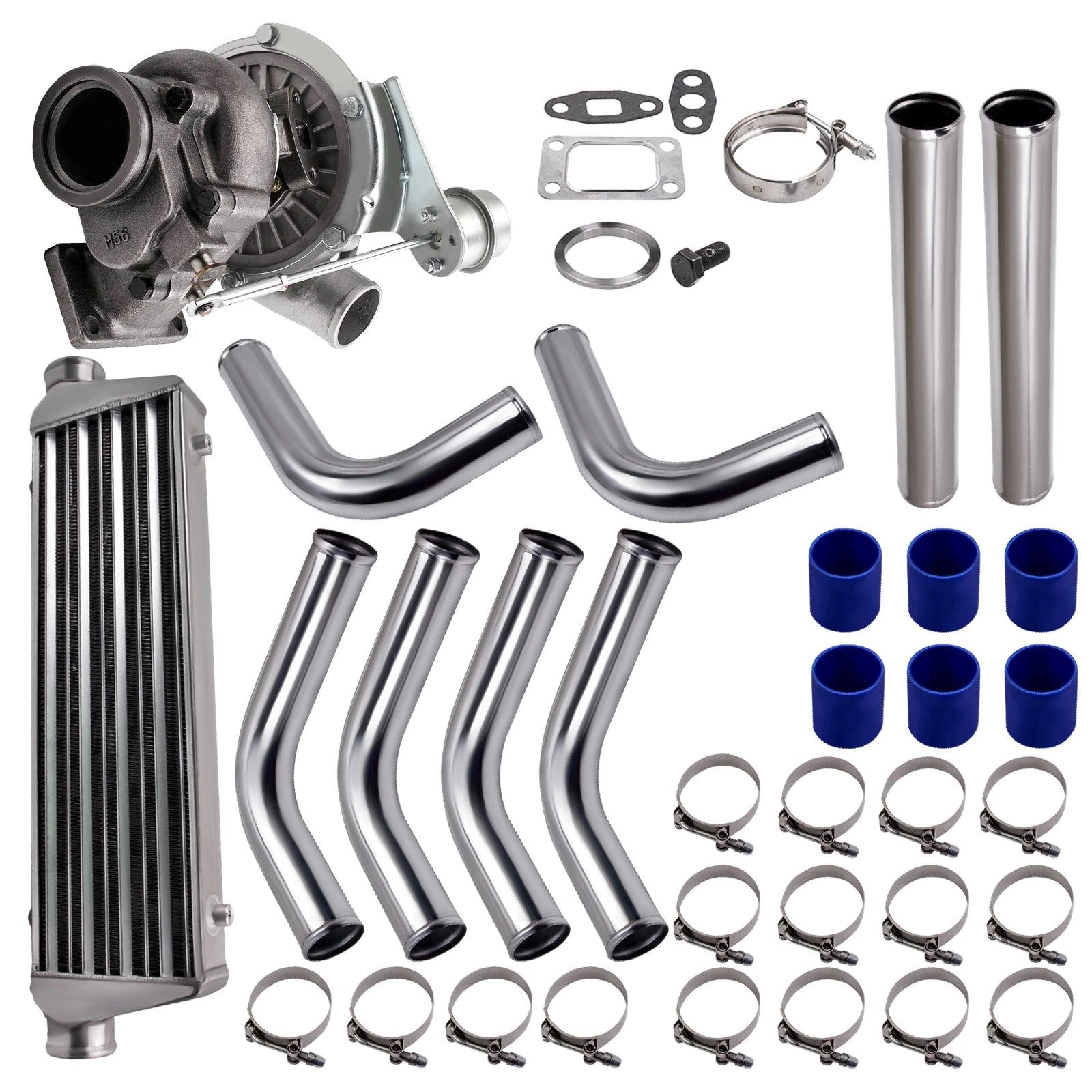 T04E T3 V-band Turbocharger Kit for Universal Applications (420+HP)