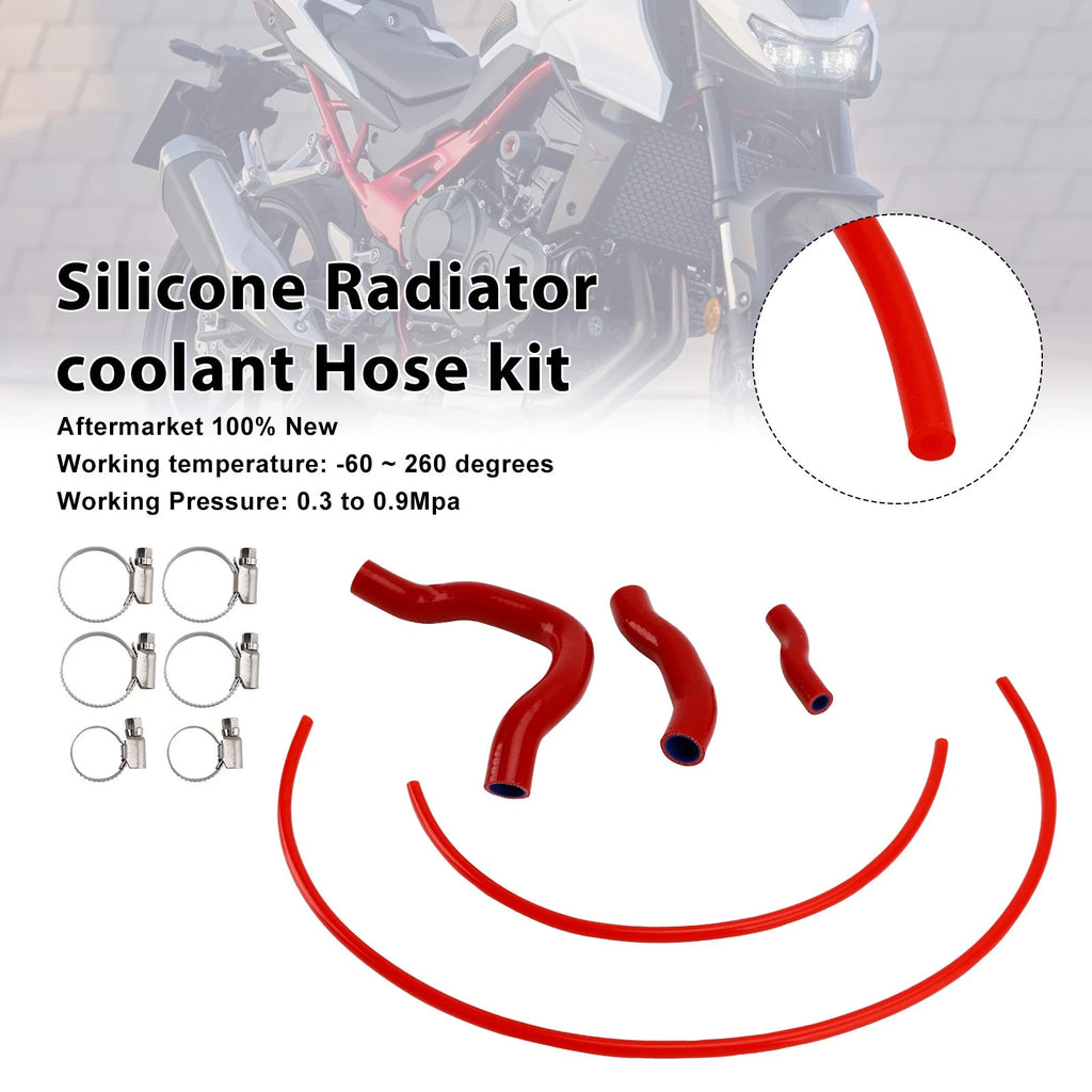 Silicone Radiator Coolant Hose for Honda CB750 Hornet XL750 Transalp (2023–2025)
