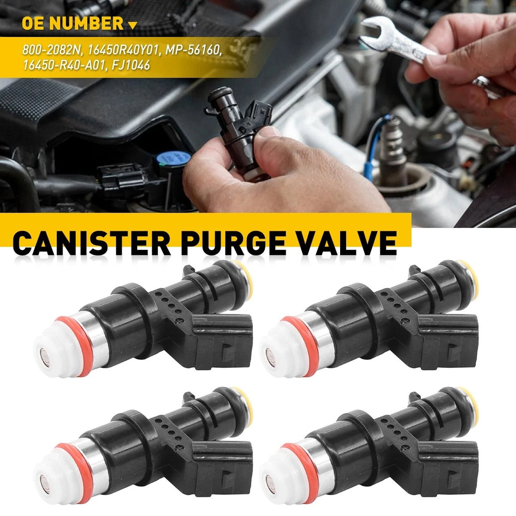 4x Fuel Injectors for Honda Accord (2008–2012) L4 2.4L