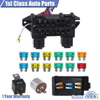 12 Circuit Wiring Harness for Muscle Car Hot Rod Street Rod (Universal)