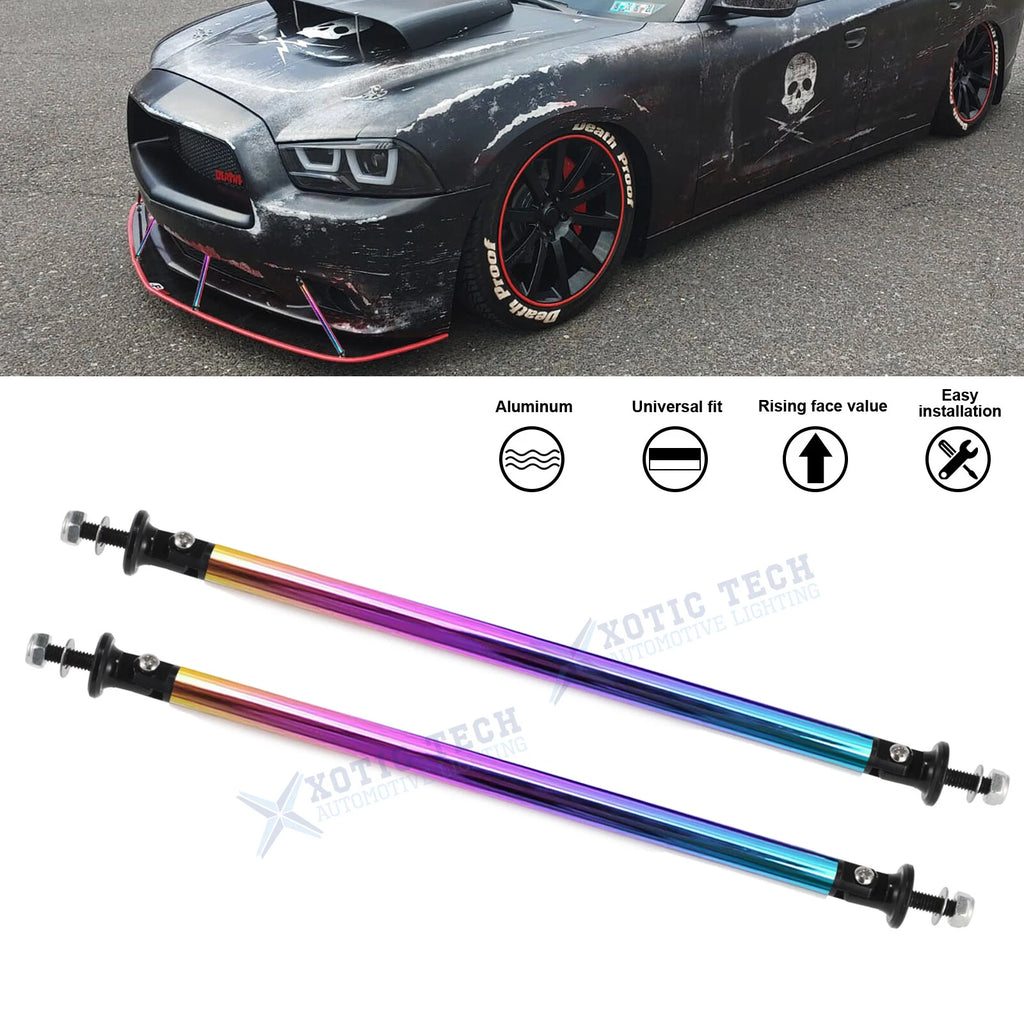 Front Lip Support Bar Strut Rod for Dodge Charger Challenger (2015–2024)