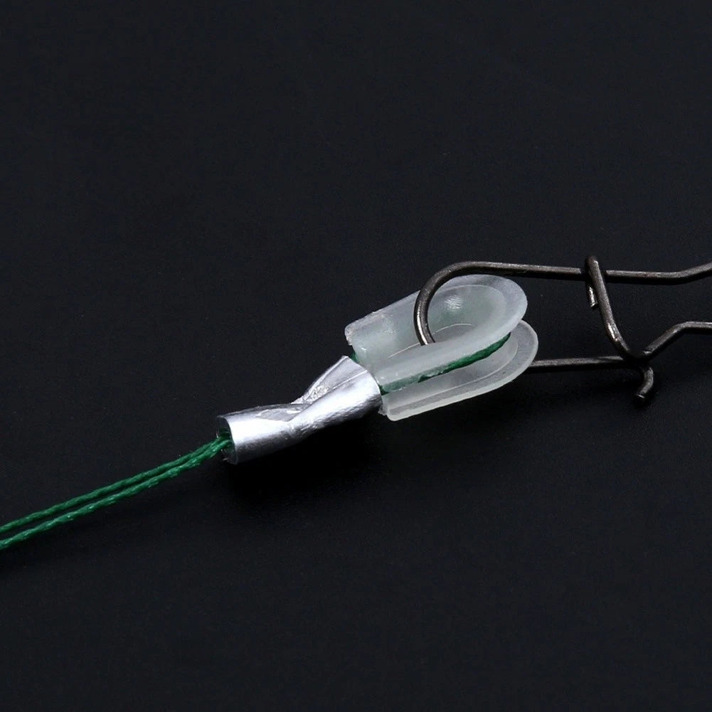 20PCS Luminous U Type Fishing Rings Plastic Connectors Glow Dark