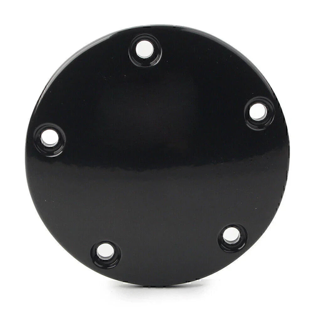 Black Timer Points Cover for Harley Twin Cam Softail Dyna (2000-2017)
