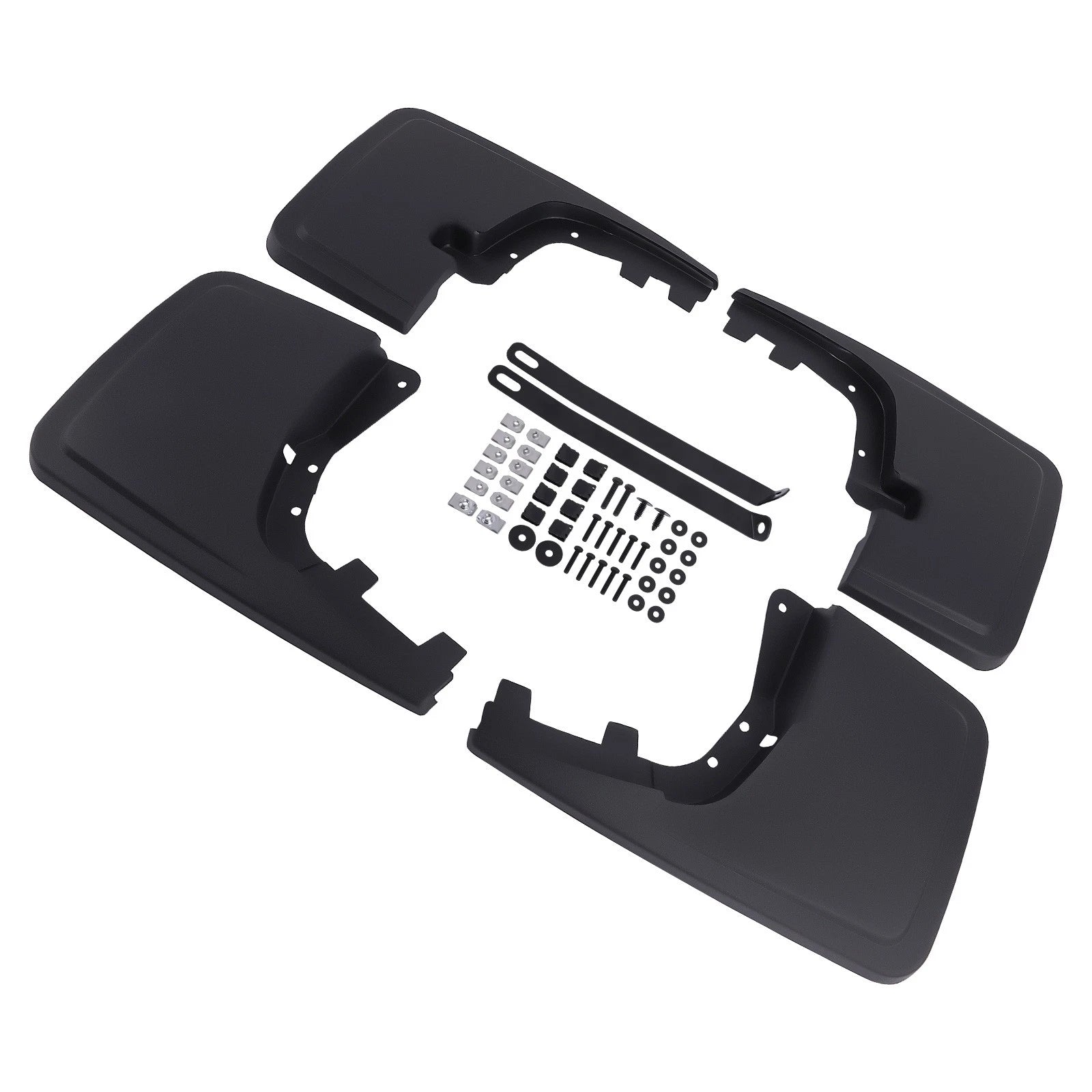 Set of 4 Mud Flaps for Ford F-150 (2021–2024) ML3Z-16A550-AA Plastic