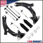 10x Front Lower Control Arm Ball Joint Sway Bar Tie Rod for Honda Fit (2009–2013)