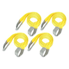 Set of 4 Lift Sling Straps 10ft x 2in Heavy Duty 14000lbs
