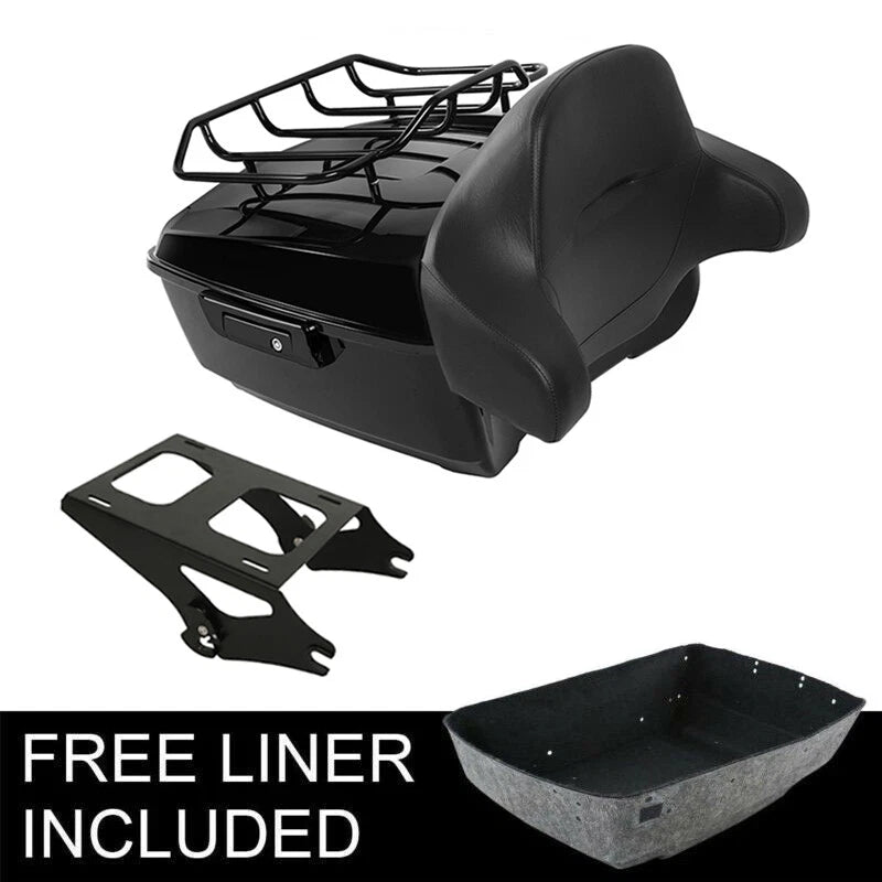 Trunk Pad Rack Mount for Harley Touring Road Street Glide (2014–2026)