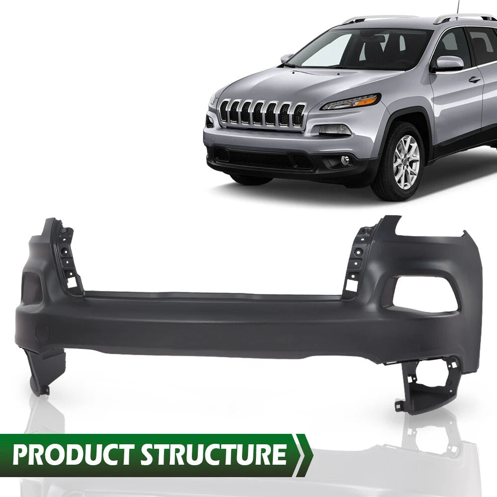 Front Upper Bumper Cover for Jeep Cherokee (2014–2018)