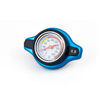 Blue Small Head Radiator Cap for Water Temperature Gauge
