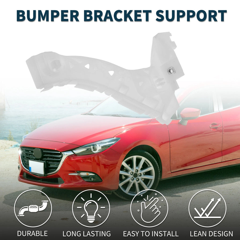 1pc Right Front Bumper Retainer Bracket No.BN8V500T1 for Mazda 3 (2004–2009)