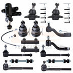 15pc Front Ball Joints Tie Rod Ends Pitman Idler Arm Kit for GMC C2500 C3500 (1999–2007)