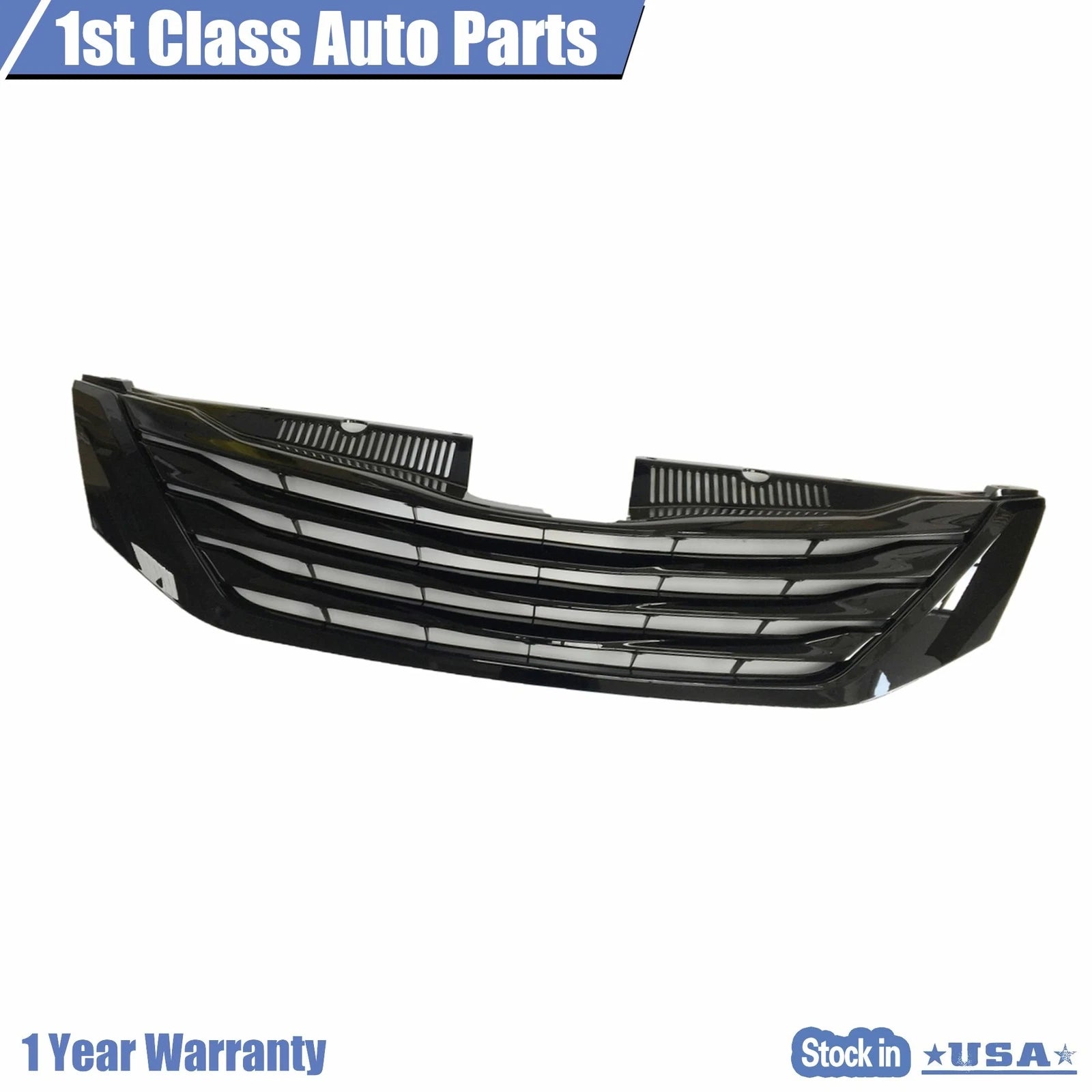 Glossy Black Grille for Toyota Sienna (2011-2017)
